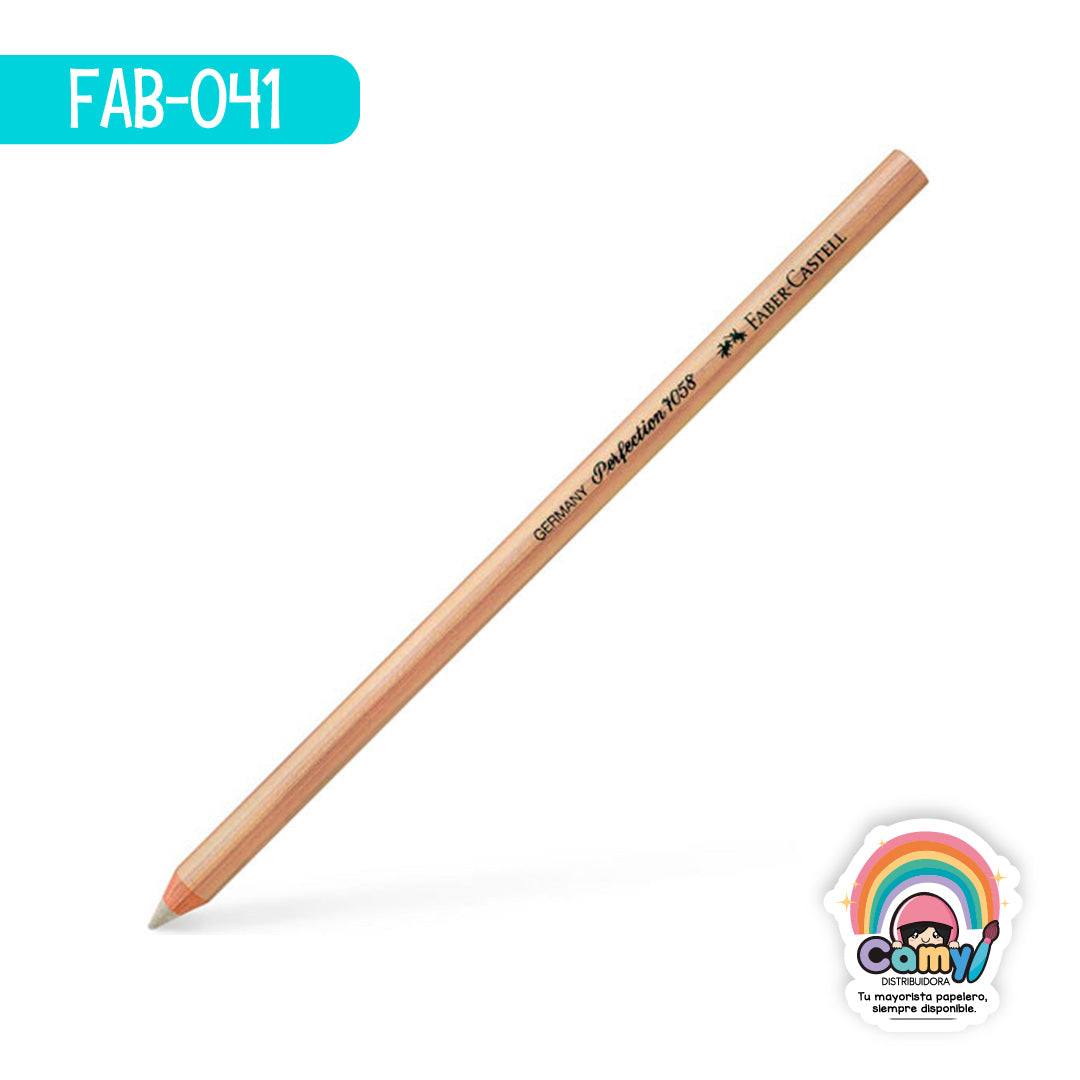 FAB-041 LPZ GOMA BORRACHA PERFECTION 7058/BROCH C/12. FABER-CASTELL