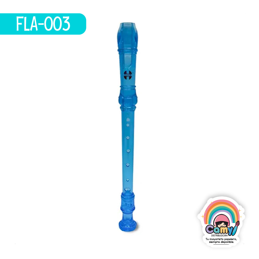 FLA-003 FLAUTA BARROCA COL.SURTIDOS C/BOLSA SHELY
