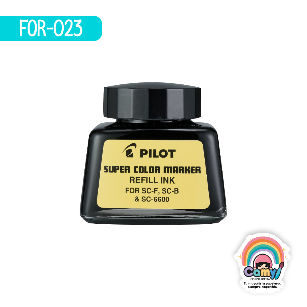 FOR-023 PILOT TINTA NEGRA PARA MARCADOR