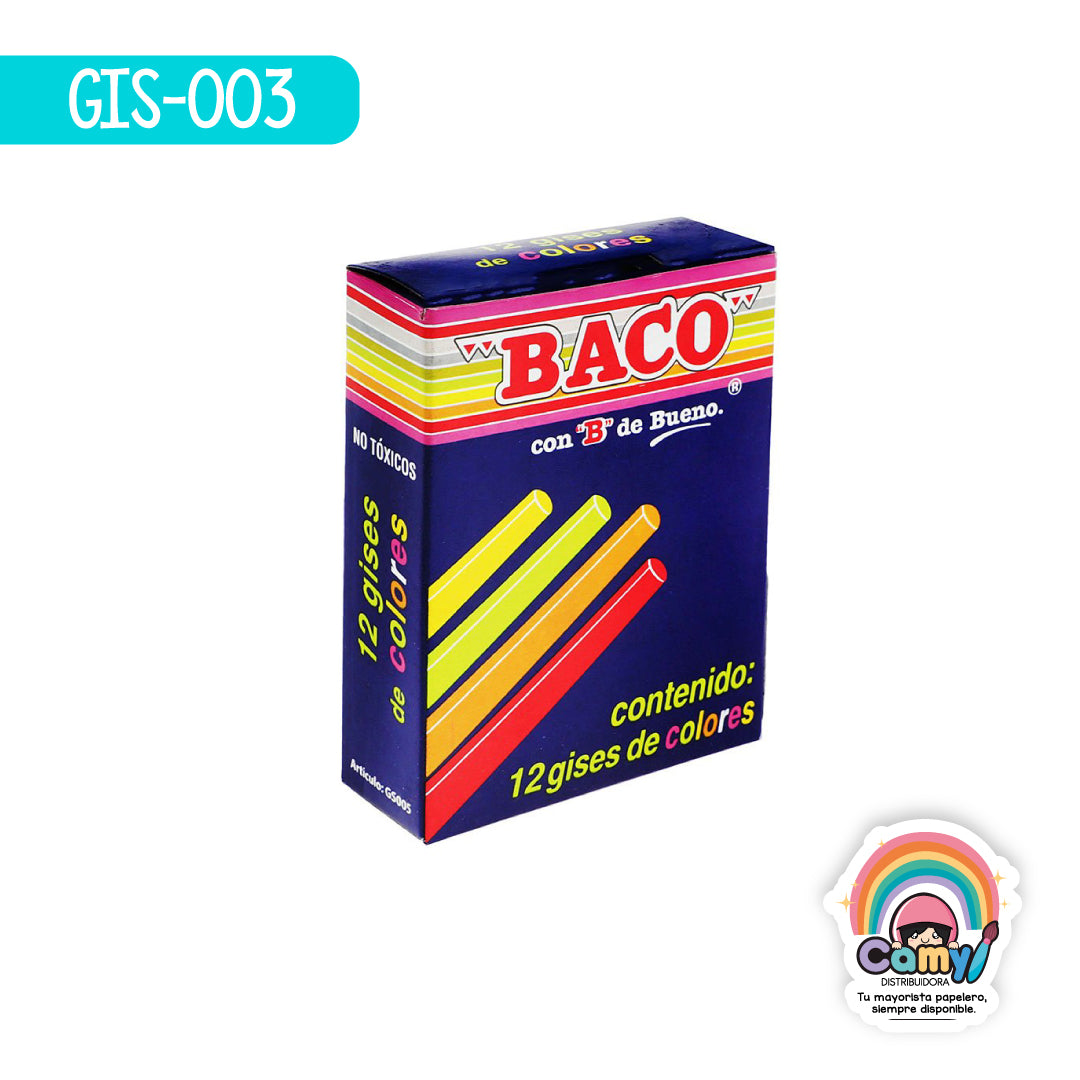 GIS-003 GISES BACO DE COLORES DE C/12