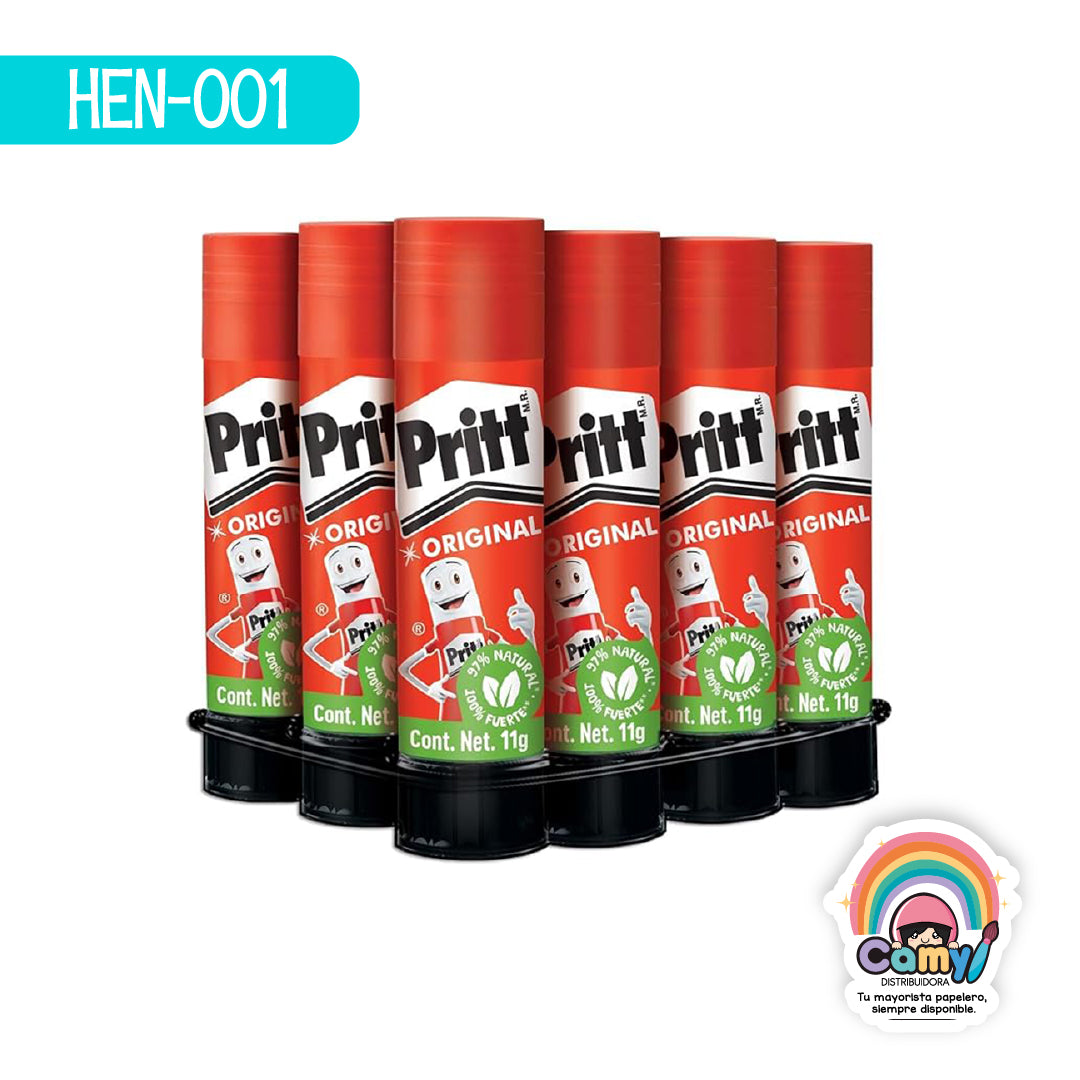 HEN-001 LPZ ADHESIVO PRITT 11 GR C/12 HENKEL