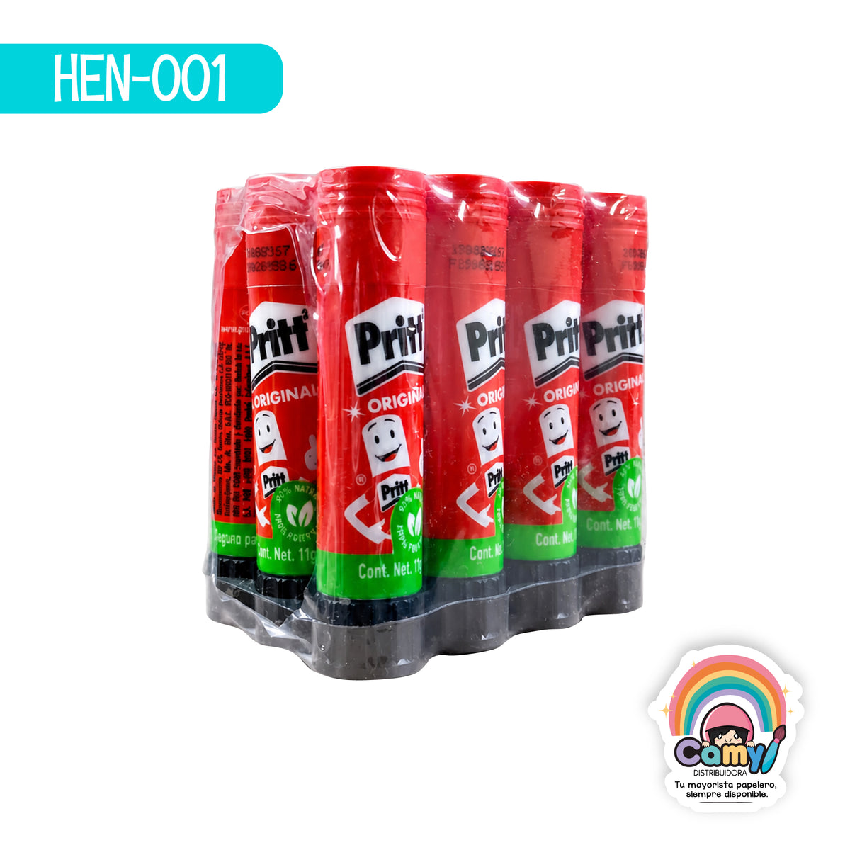 HEN-001 LPZ ADHESIVO PRITT 11 GR C/12 HENKEL