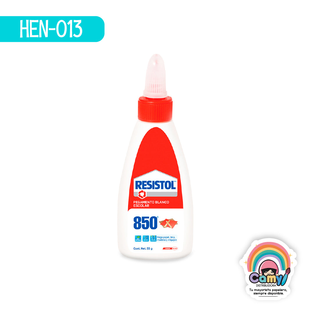 HEN-013 RESISTOL 850 BLANCO 55GR HENKEL