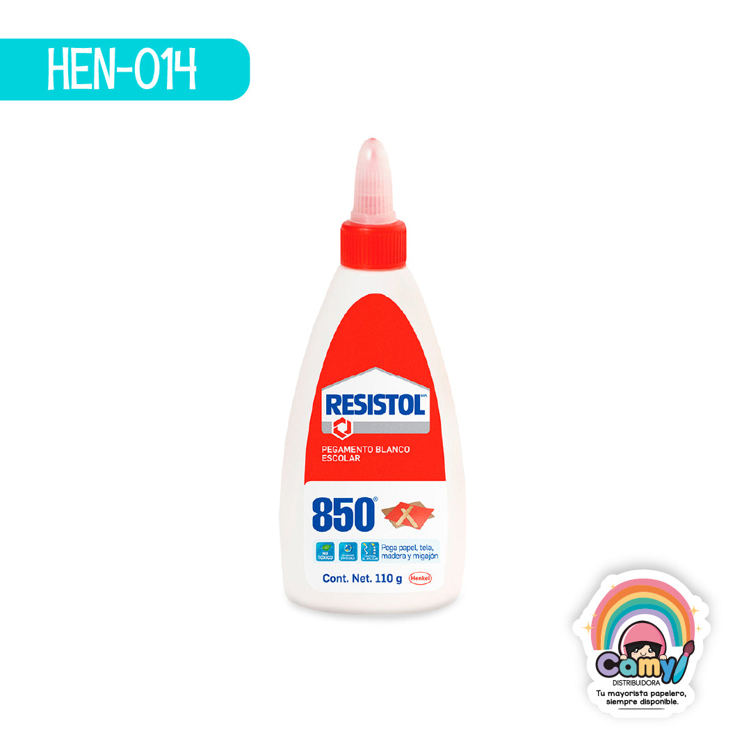 HEN-014 RESISTOL 850 BLANCO 110GR HENKEL