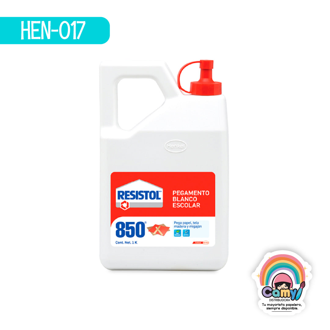 HEN-017 RESISTOL 850 BLANCO 1 KG HENKEL