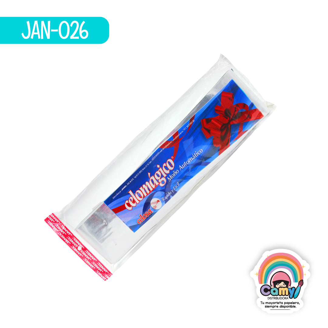 JAN-026 CELOMAGICO LISO JUMBO C/10 BLANCO JANEL