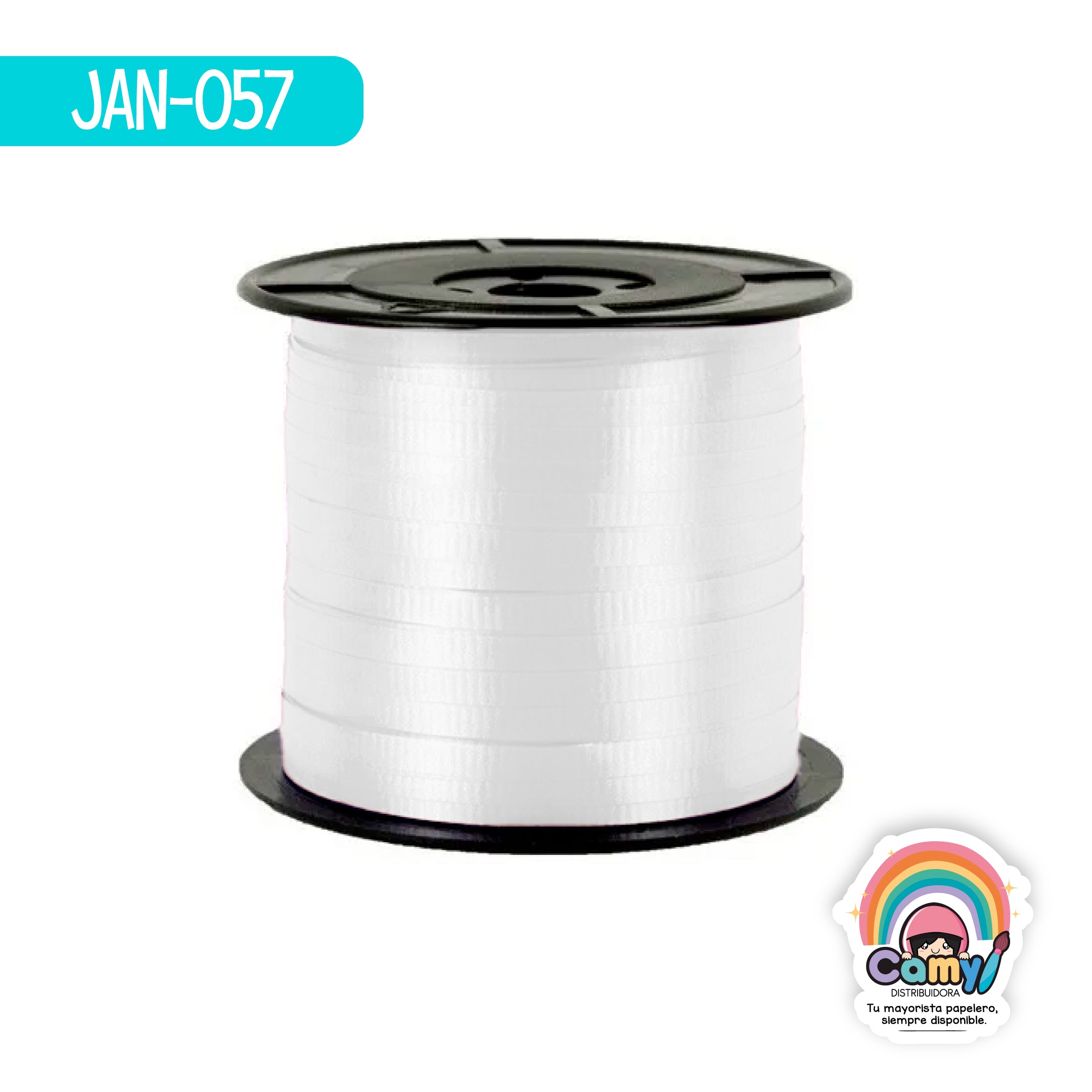 JAN-057 CURLING LISO #1 C/457 M BLANCO JANEL