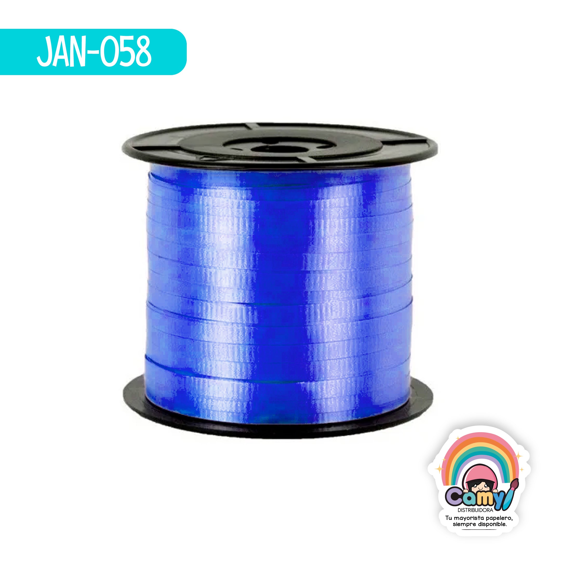 JAN-058 CURLING LISO #1 C/457 M AZUL JANEL