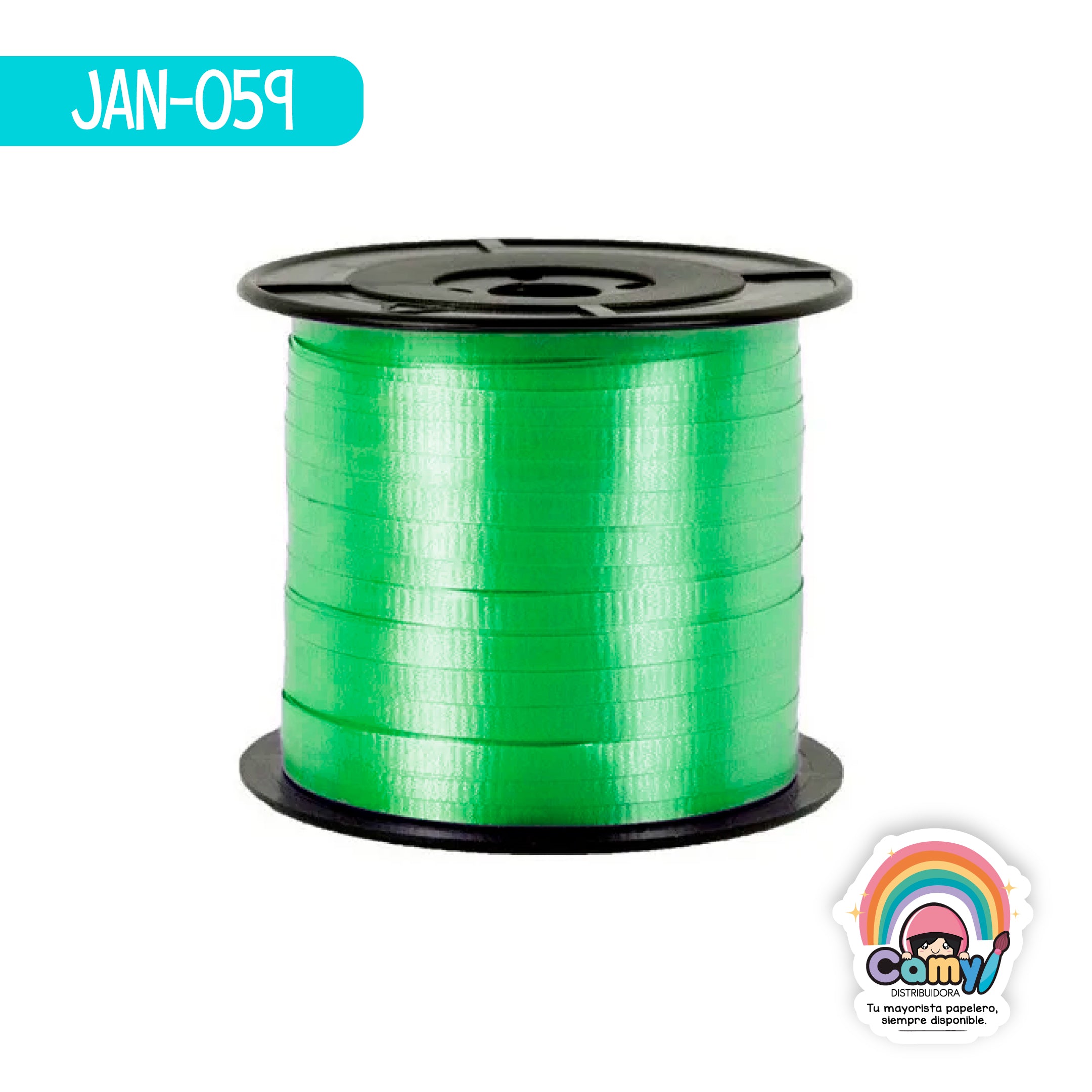 JAN-059 CURLING LISO #1 C/457 M VERDE JANEL