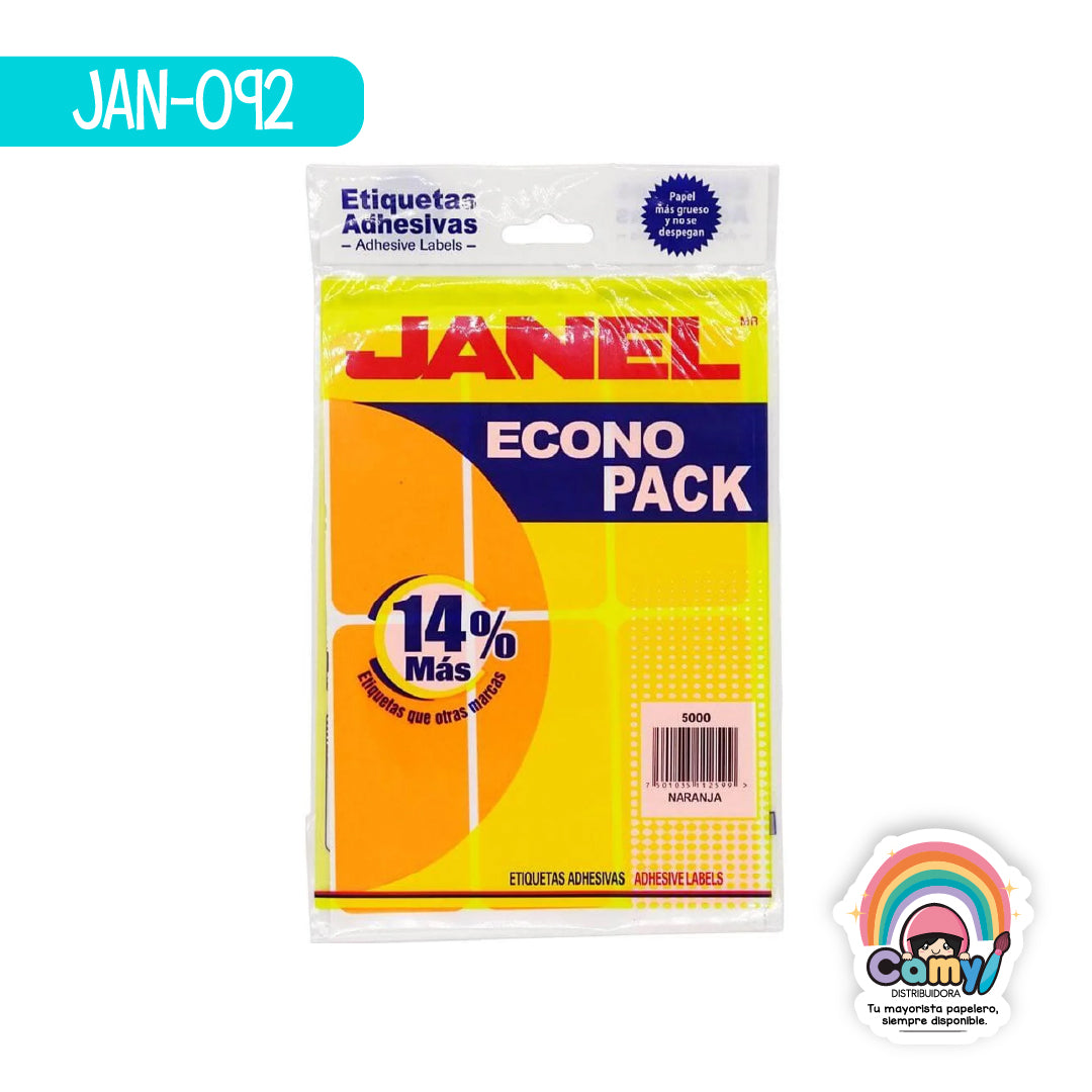 JAN-092 ETIQ ECONOPACK NJA 50MMX100MM JANEL