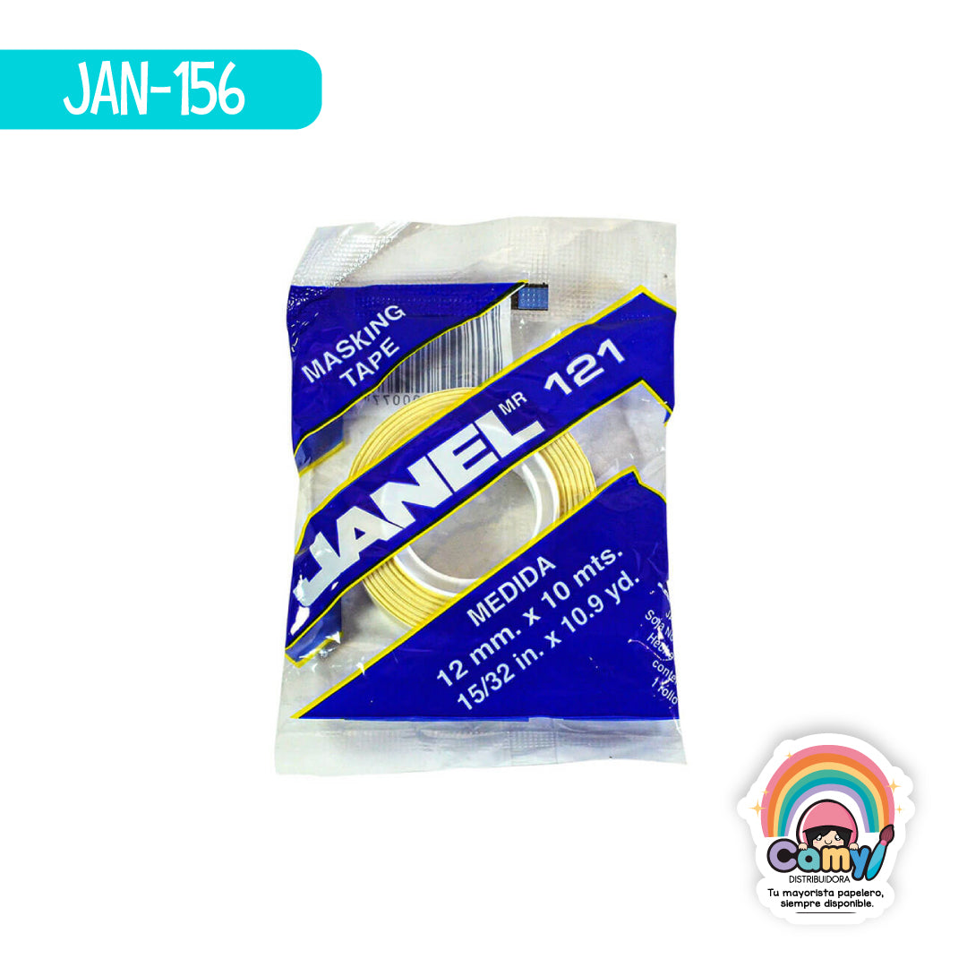 JAN-156 MASKING 121 GRAL 12MMX10M JANEL