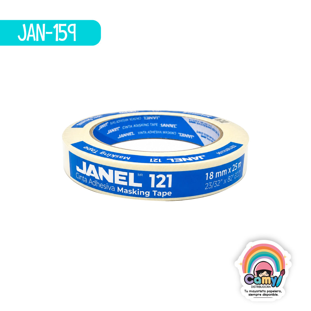 JAN-159 MASKING 121 GRAL 18MMX50M JANEL