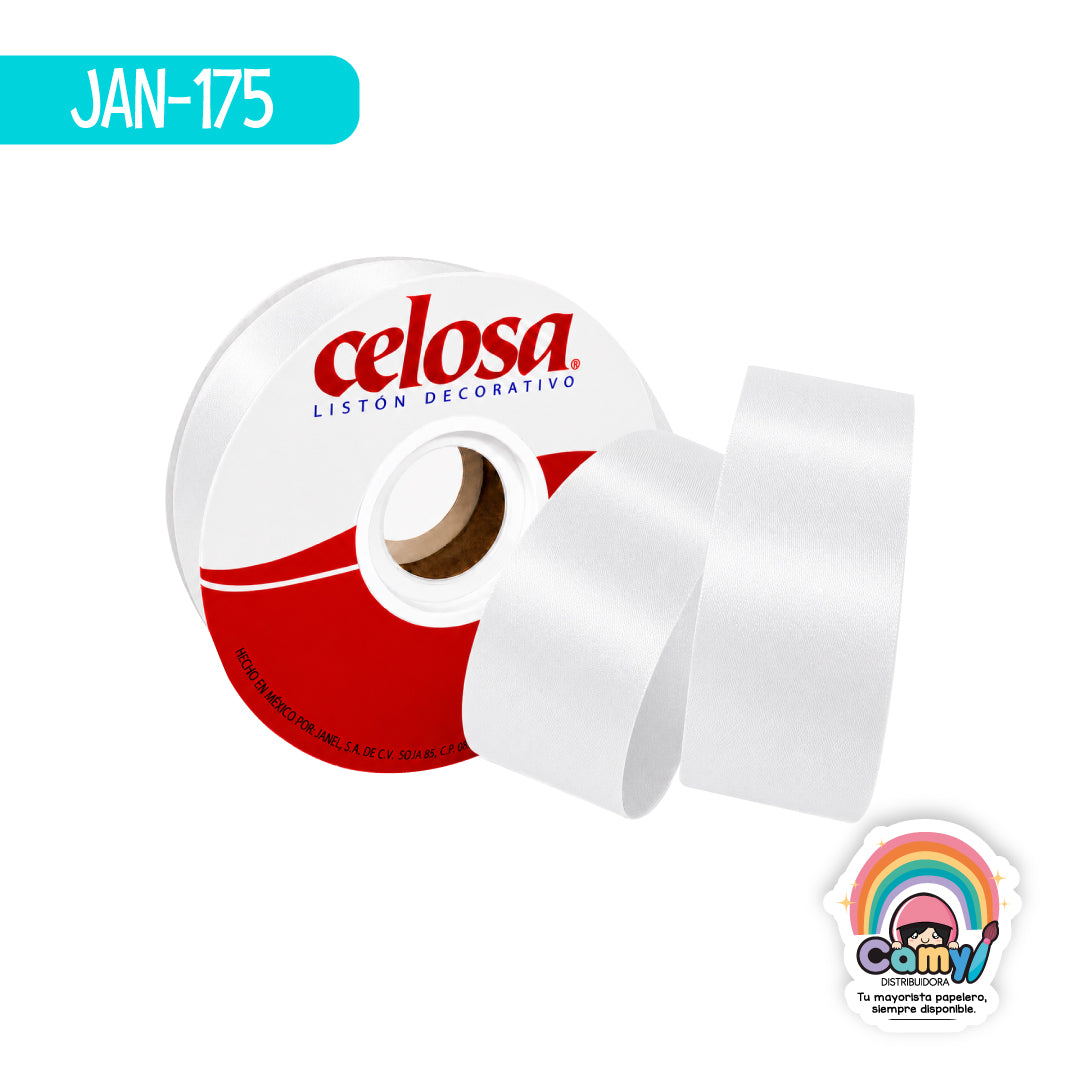 JAN-175 CELOSA LISO NO.9 BLANCO JANEL