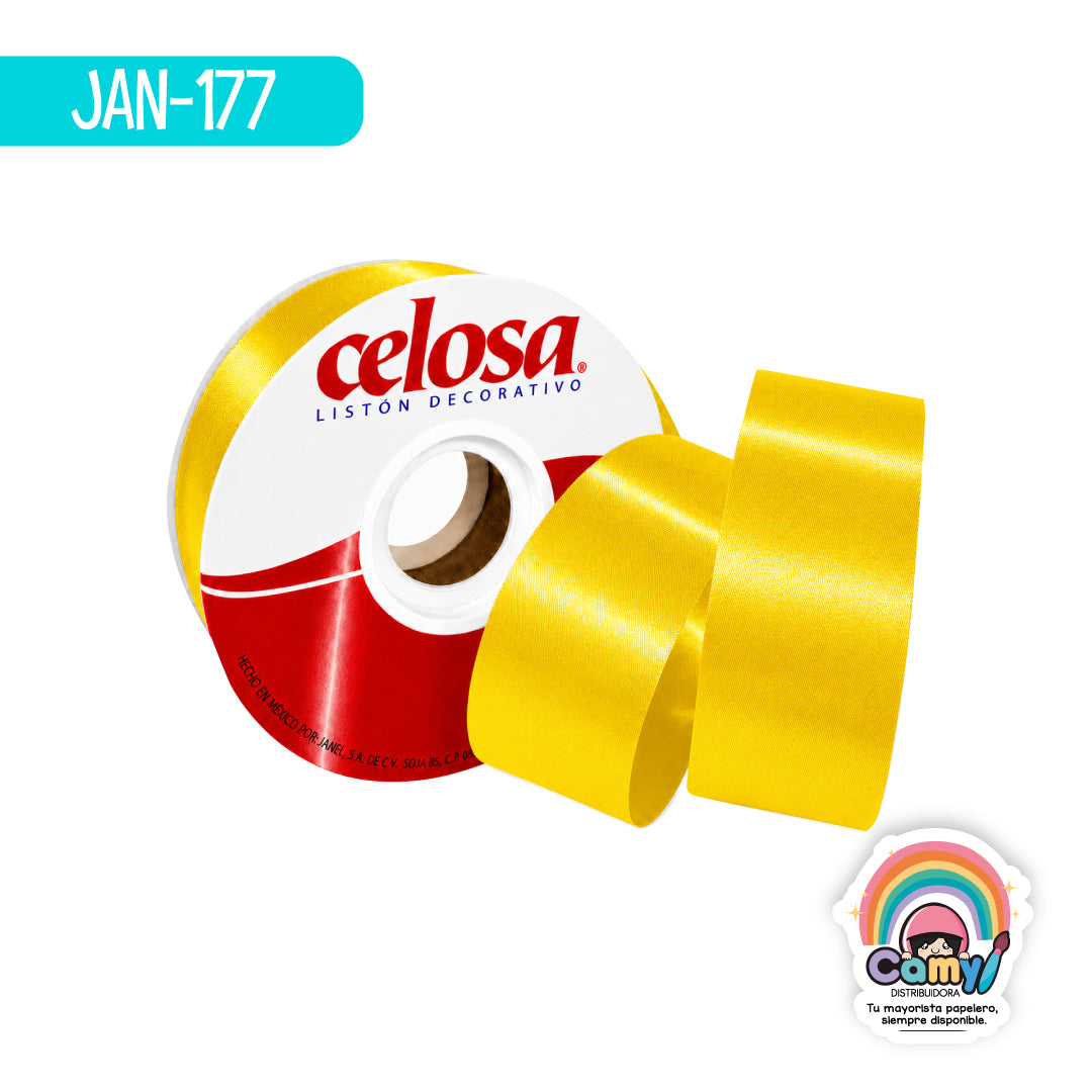 JAN-177 CELOSA LISO NO.9 AMARILLO INTE JANEL