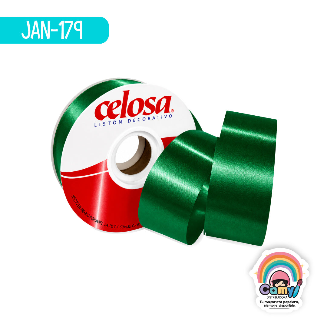 JAN-179 CELOSA LISO NO.9 VERDE BANDERA JANEL