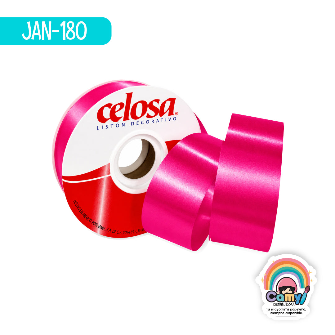 JAN-180 CELOSA LISO NO.9 ROSA MEXICANO JANEL
