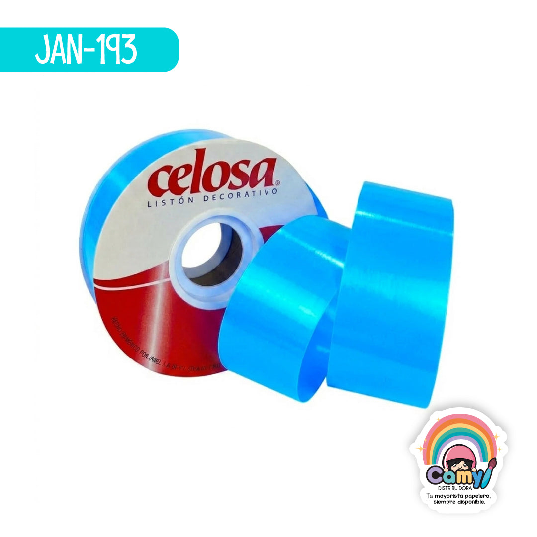 JAN-193 CELOSA NEÓN MATE Ñ9 C/40M AZUL CIELO JANEL