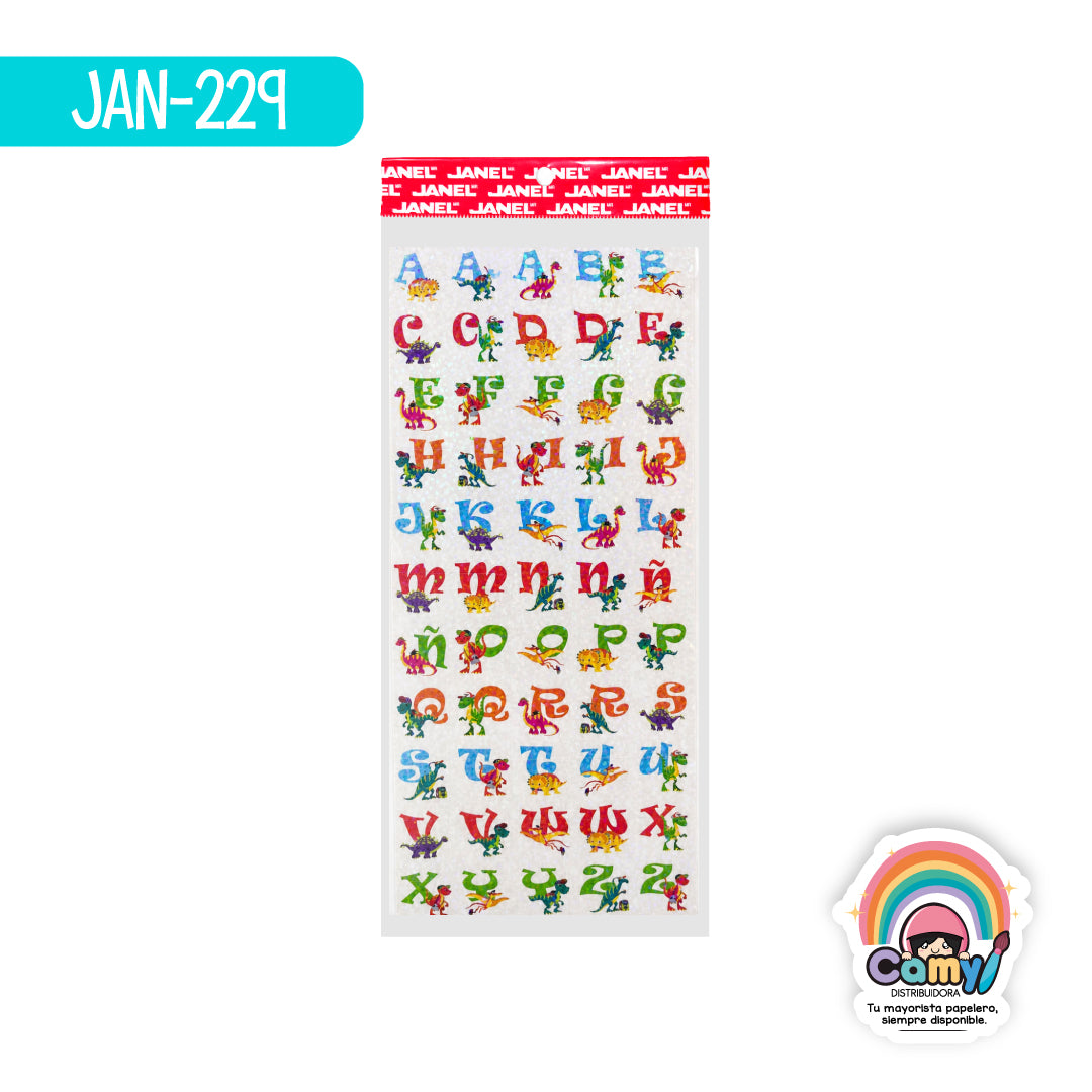 JAN-229 CALC CH DINOS L Y N M02 BL C/2 JANEL