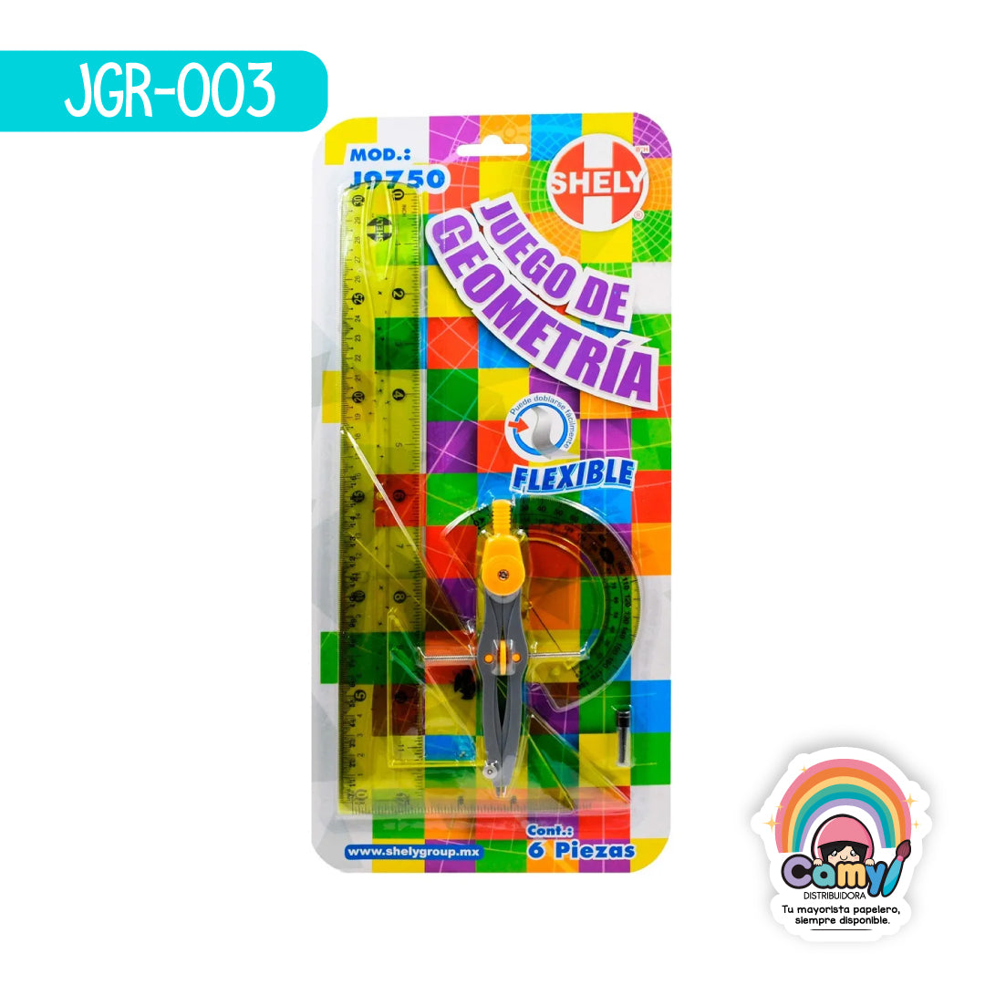 JGR-003 JUEGO GEOMETRICO FLEXIBLE SHELY J9750