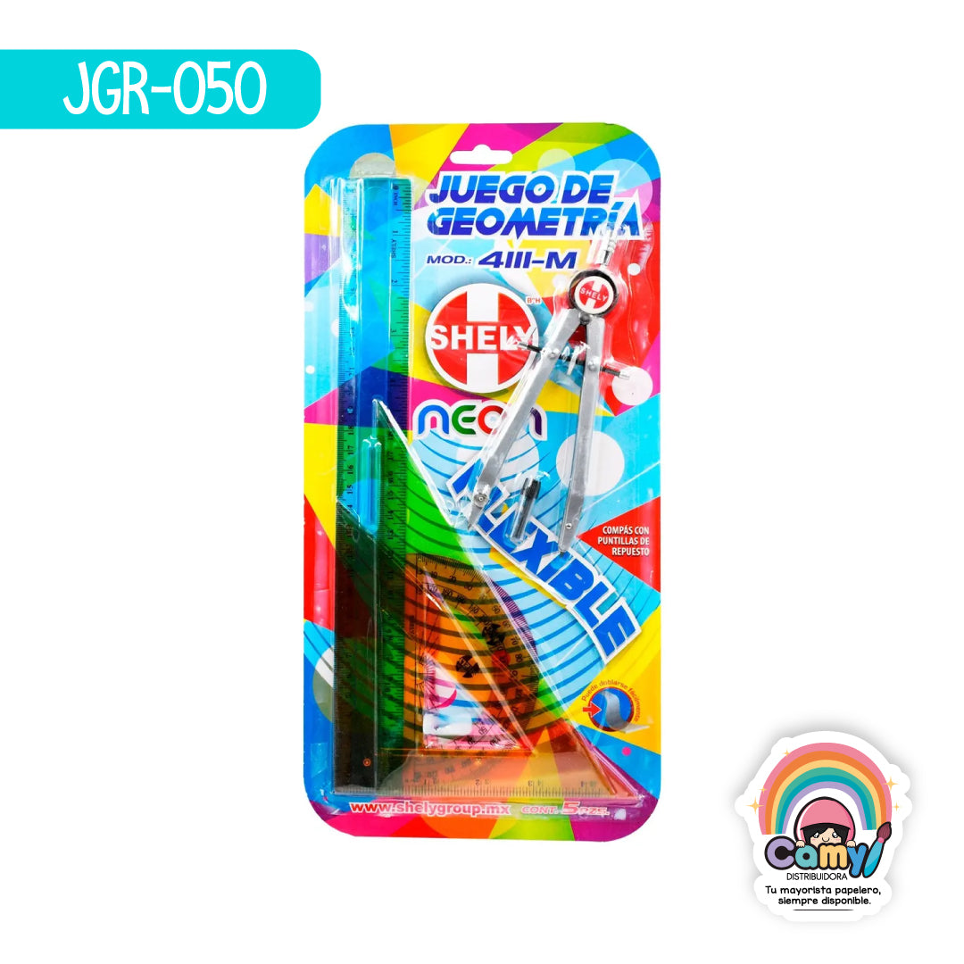 JGR-050 JUEGO GEOMETRICO FLEXIBLE SHELY 4111-M