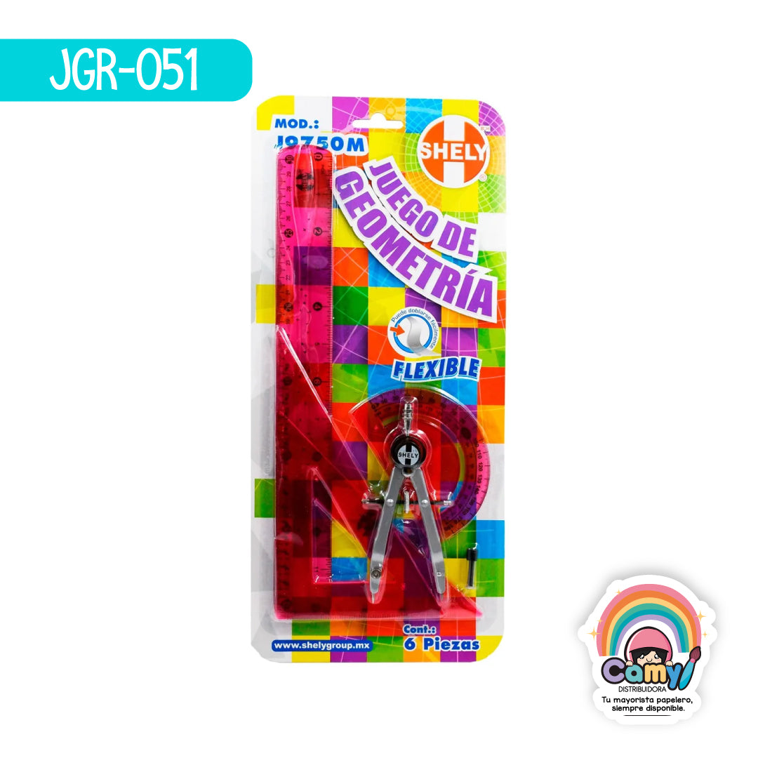 JGR-051 JUEGO GEOMETRICO FLEXIBLE SHELY J9750M