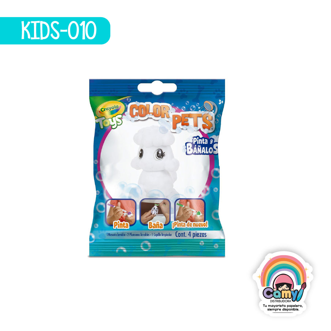 KIDS-010 COLOR PETS BOLSA CRAYOLA