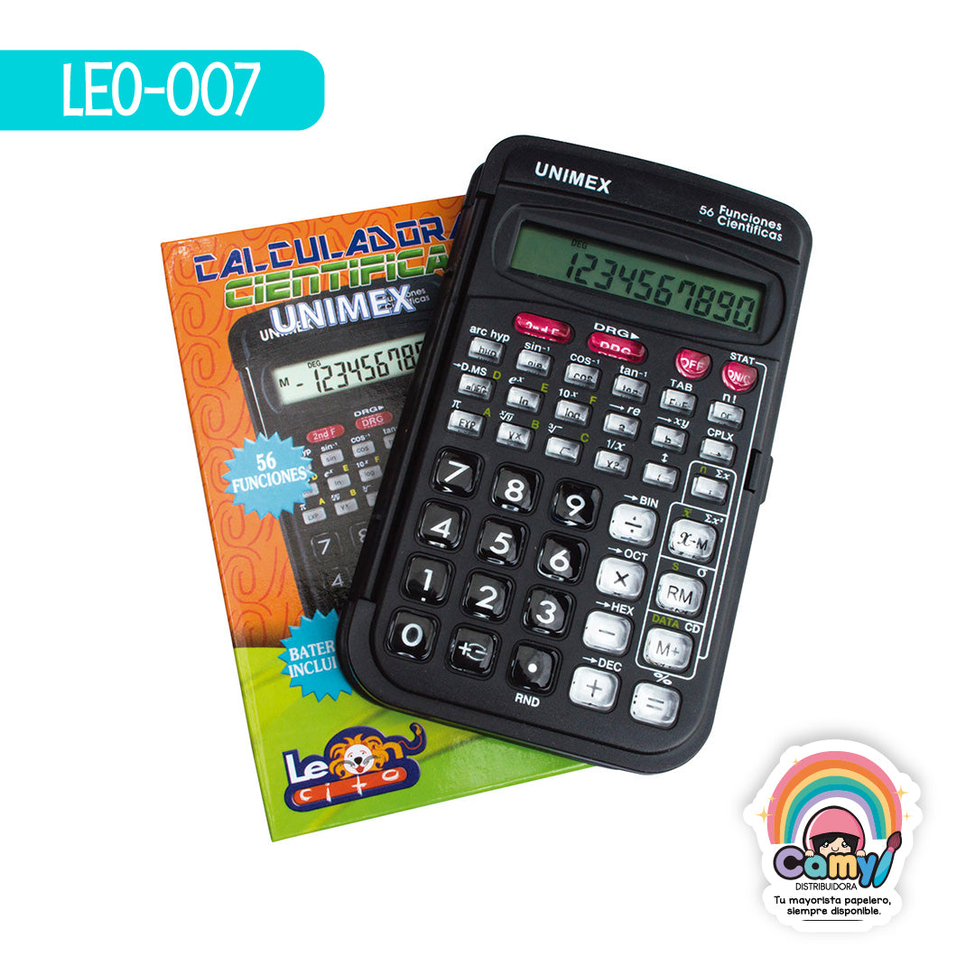 LEO-007 CALCULADORA CIENTIFICA LEONCITO