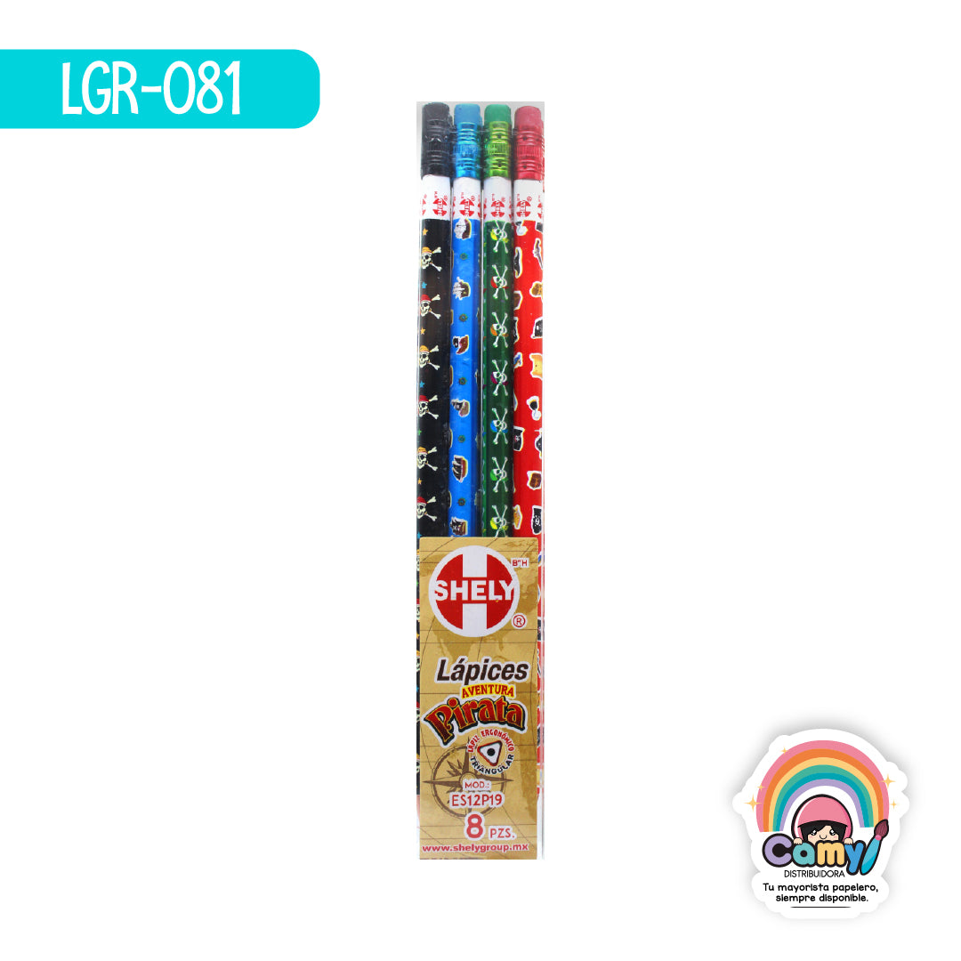 LGR-081 LPZ DE ESCRT MED #2 HB SHELY AVENTURA PIRATA C/8