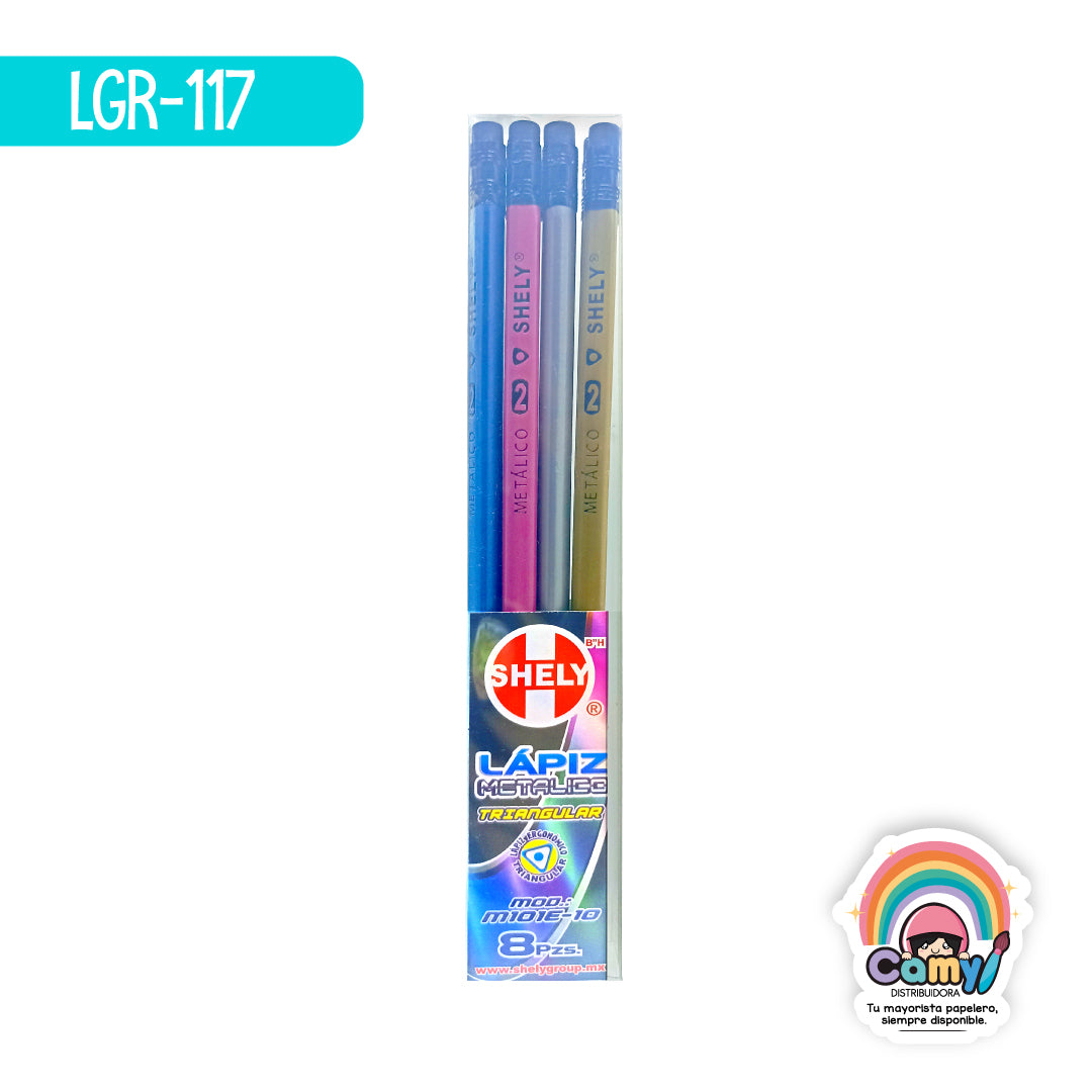 LGR-117 LPZ DE ESCRT MED #2 HB SHELY METALICO C/8