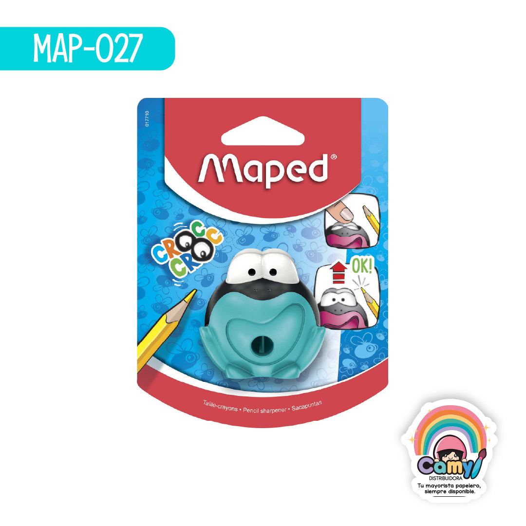 MAP-027 SACAPUNTAS CROC CROC INDICADOR 1O RE BL MAPED