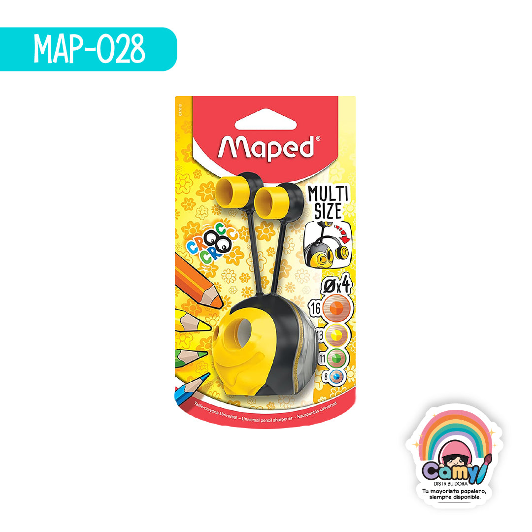MAP-028 SACAPUNTAS CROC CROC UNIVERSAL 2O BLIST MAPED