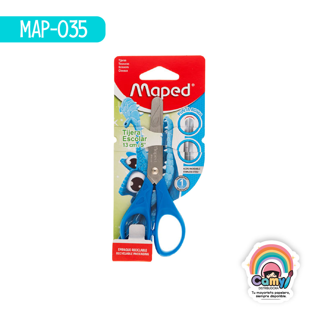 MAP-035 TIJERAS ESSENTIALS 13CM SYM TRY ME MX MAPED