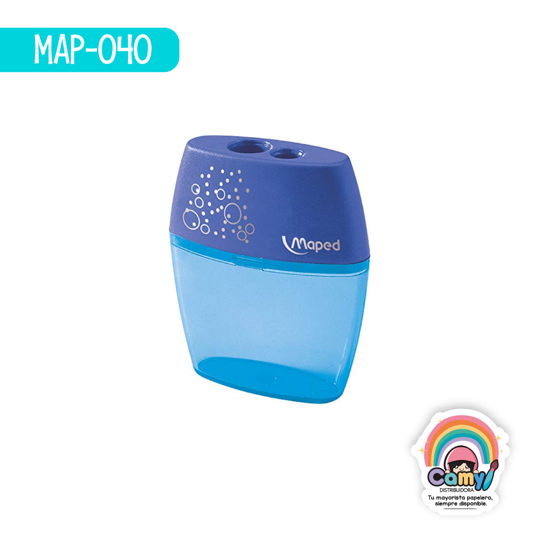 MAP-040 SACAPUNTAS SHAKER 2ORIF BOTE X12 MAPED