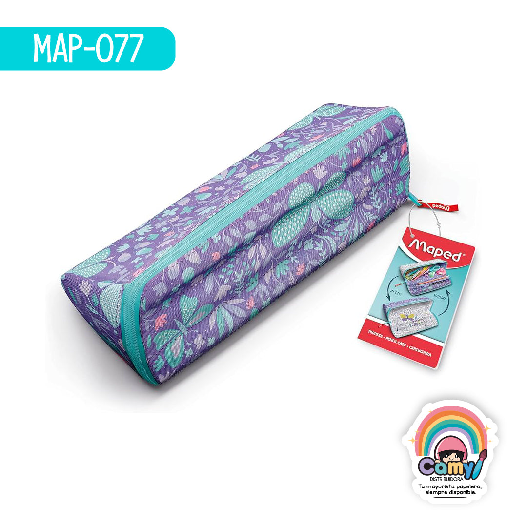MAP-077 OPEN XXL LAPICERA FANCY PASTEL BUTTERFLY MAPED