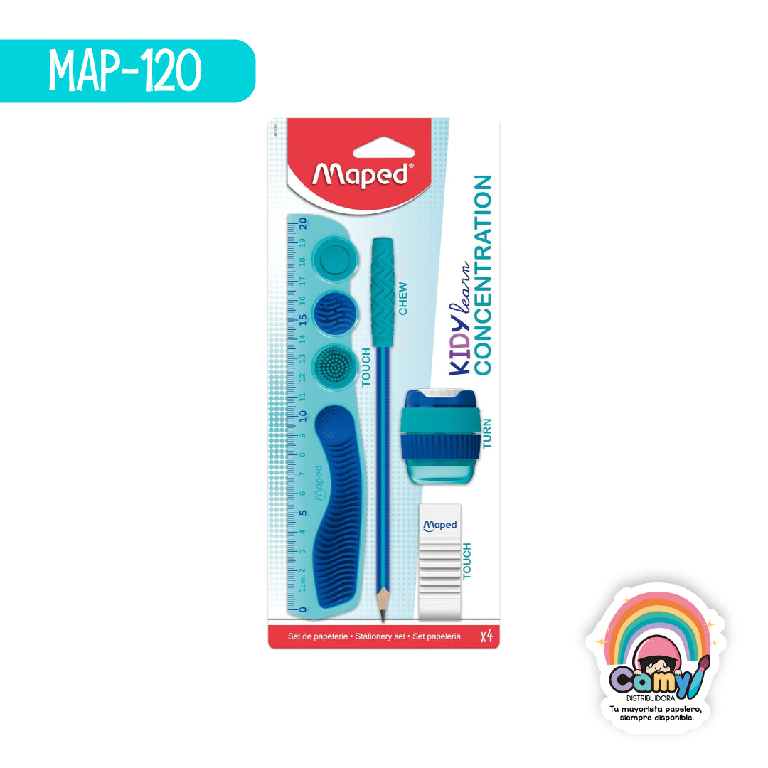 MAP-120 KIT MAPED KIDYLEARN CONCENTRATION 4P
