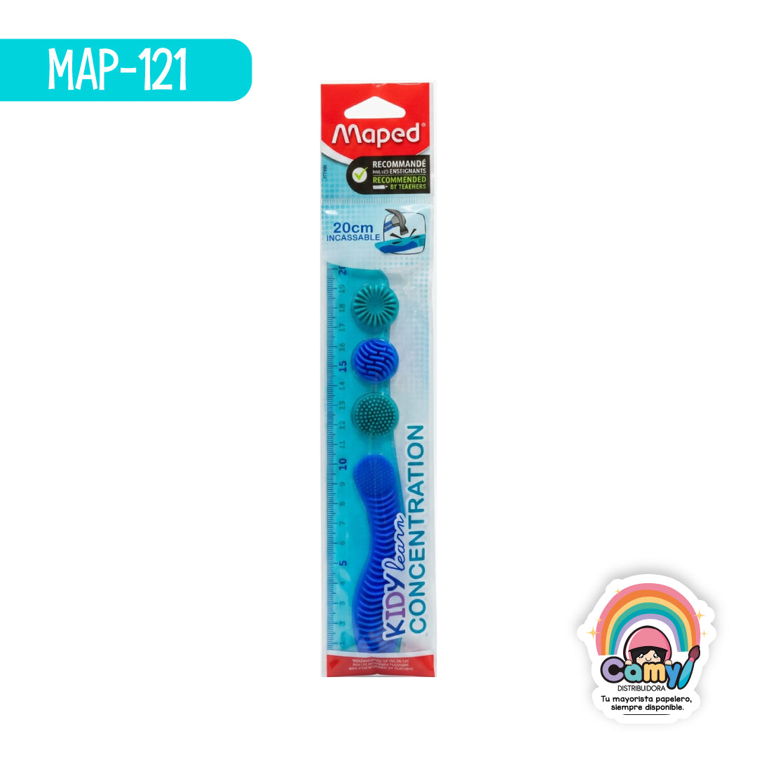MAP-121 REGLA MAPED KIDYLEARN CONCENTRATION 20 CMBOLSA