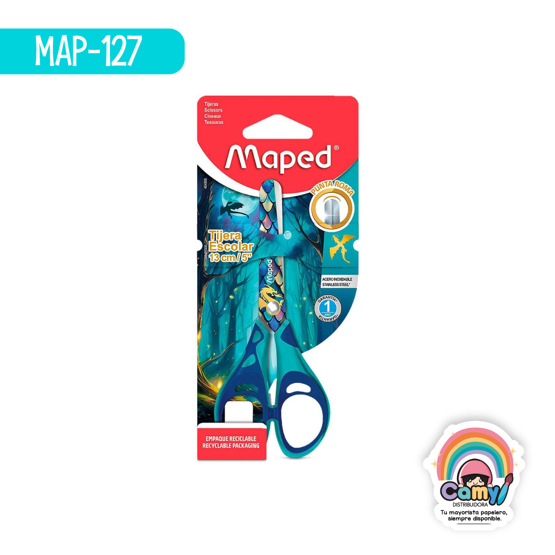 MAP-127 TIJERAS MAPED DRAGON 13CM TRY ME MMX
