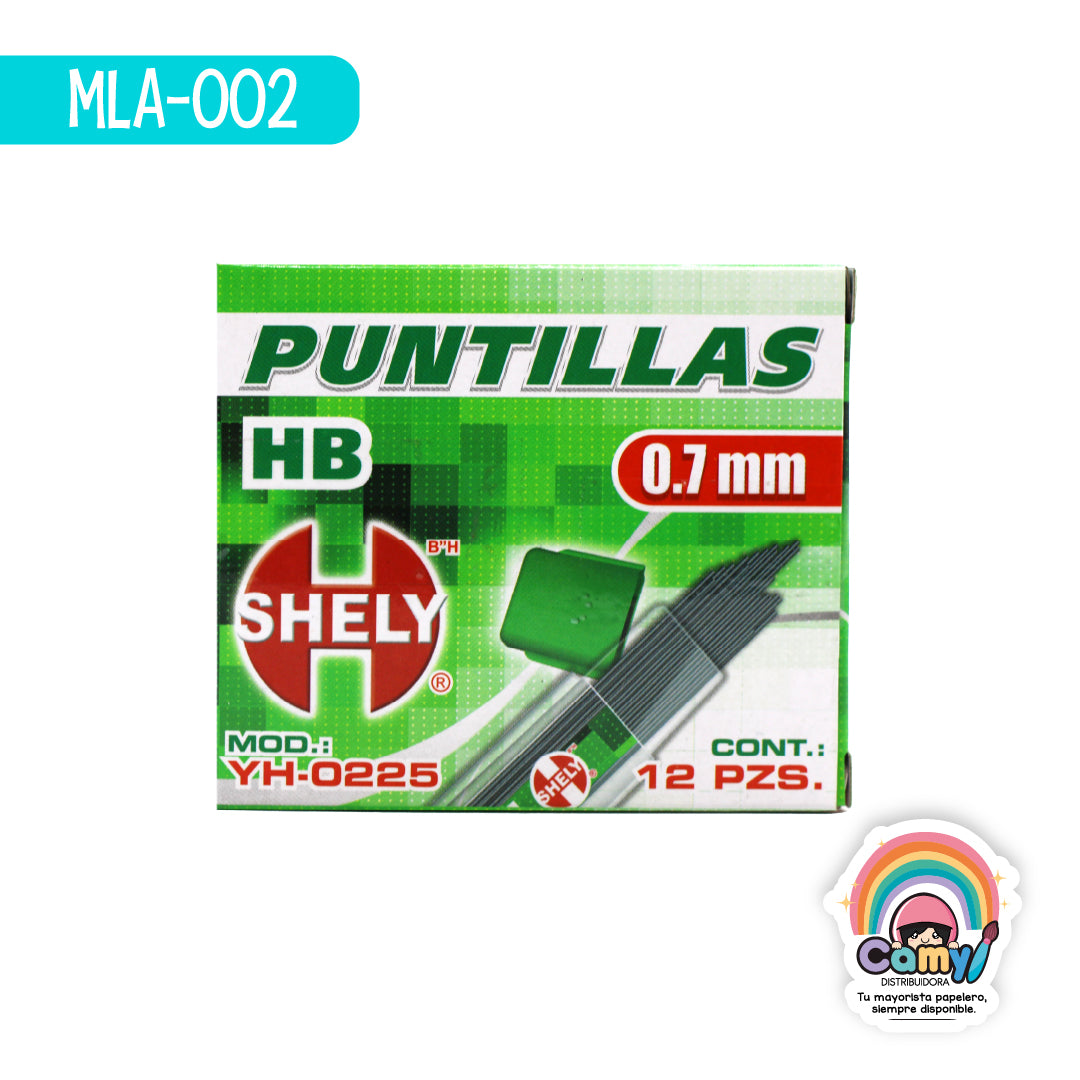MLA-002 MINAS P/LAPICERO 0.7 MM HB SHELY