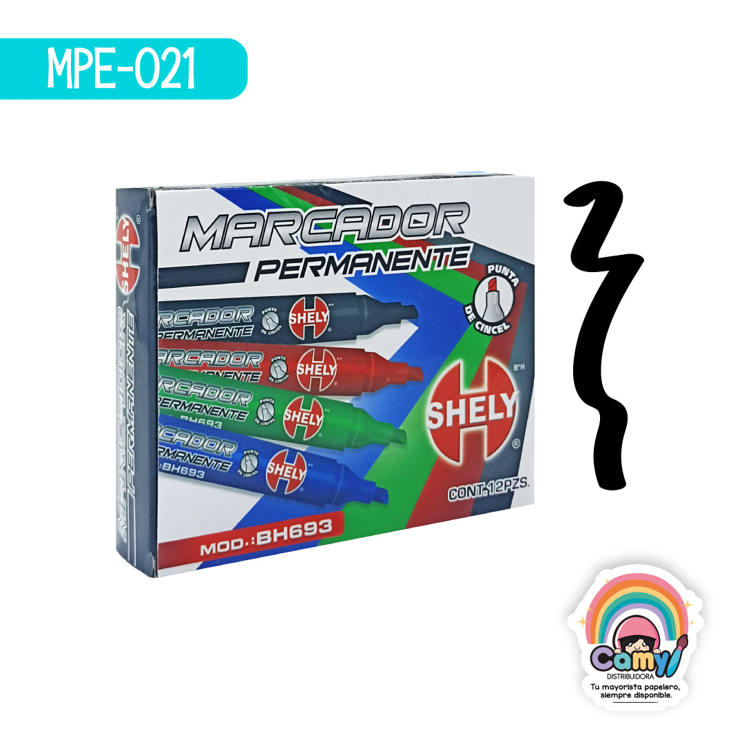 MPE-021 MARC PERM SHELY BH693 NEGRO C/12