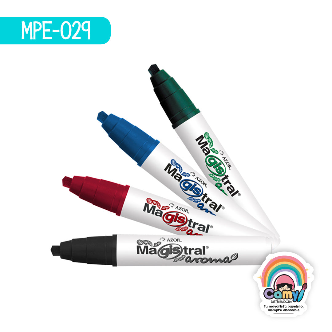 MPE-029 EST. MAGISTRAL AROMA C/4 COLORES AZOR