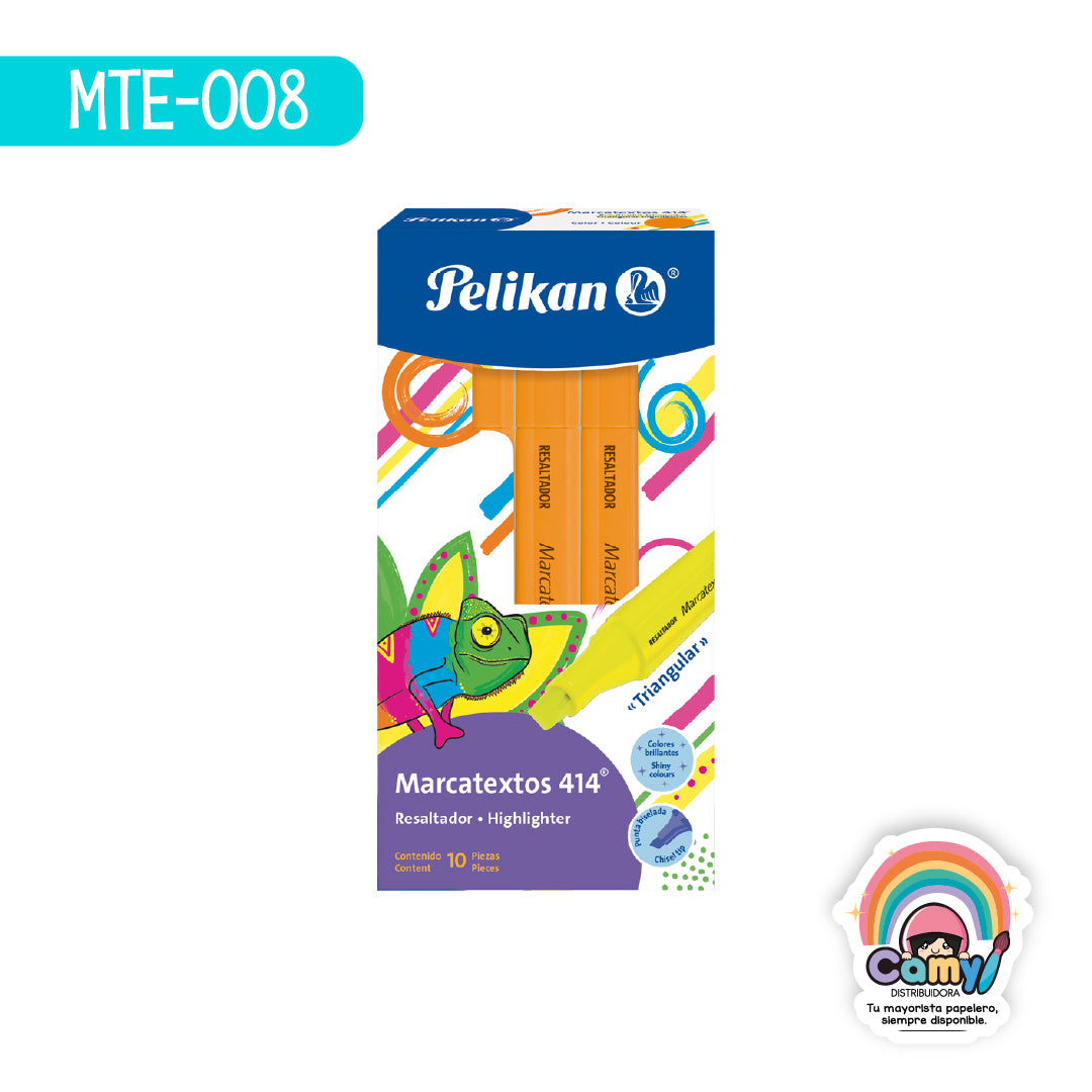 MTE-008 MARCATEXTOS 414 TRIANG NJ C/10 PELIKAN