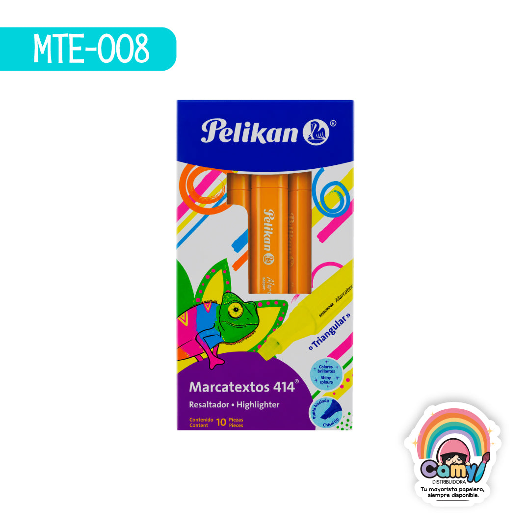 MTE-008 MARCATEXTOS 414 TRIANG NJ C/10 PELIKAN