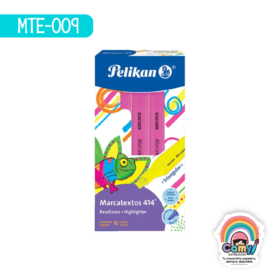 MTE-009 MARCATEXTOS 414 TRIANG RS C/10 PELIKAN