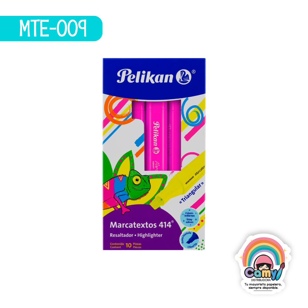 MTE-009 MARCATEXTOS 414 TRIANG RS C/10 PELIKAN