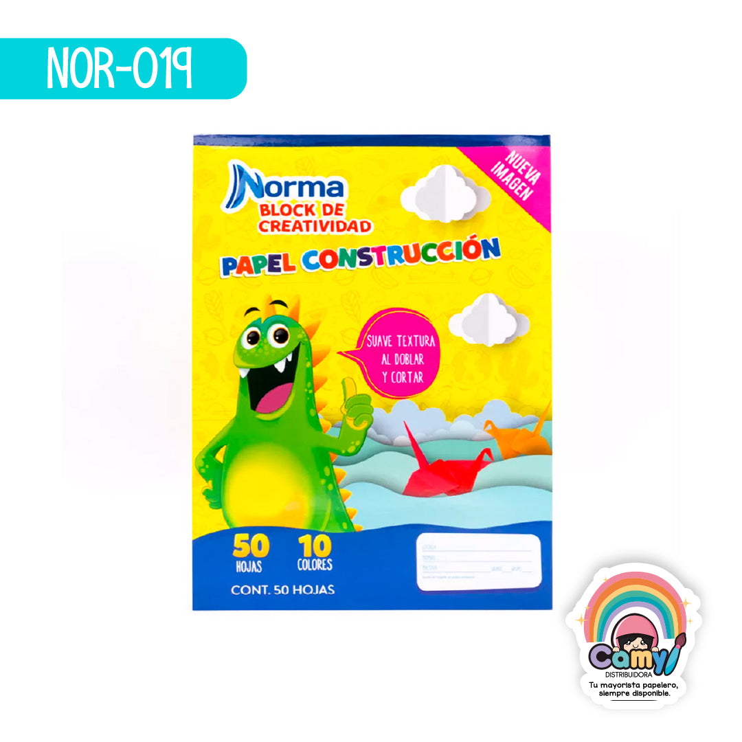 NOR-019 BLOCK PAPEL CONSTRUCCION GD NORMA