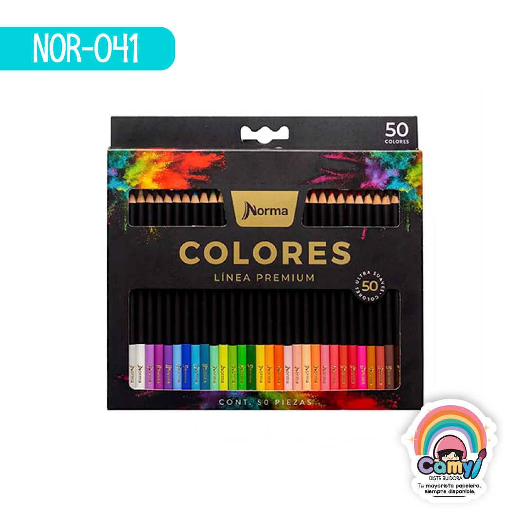 NOR-041 COLORES NORMA PREMIUM X50