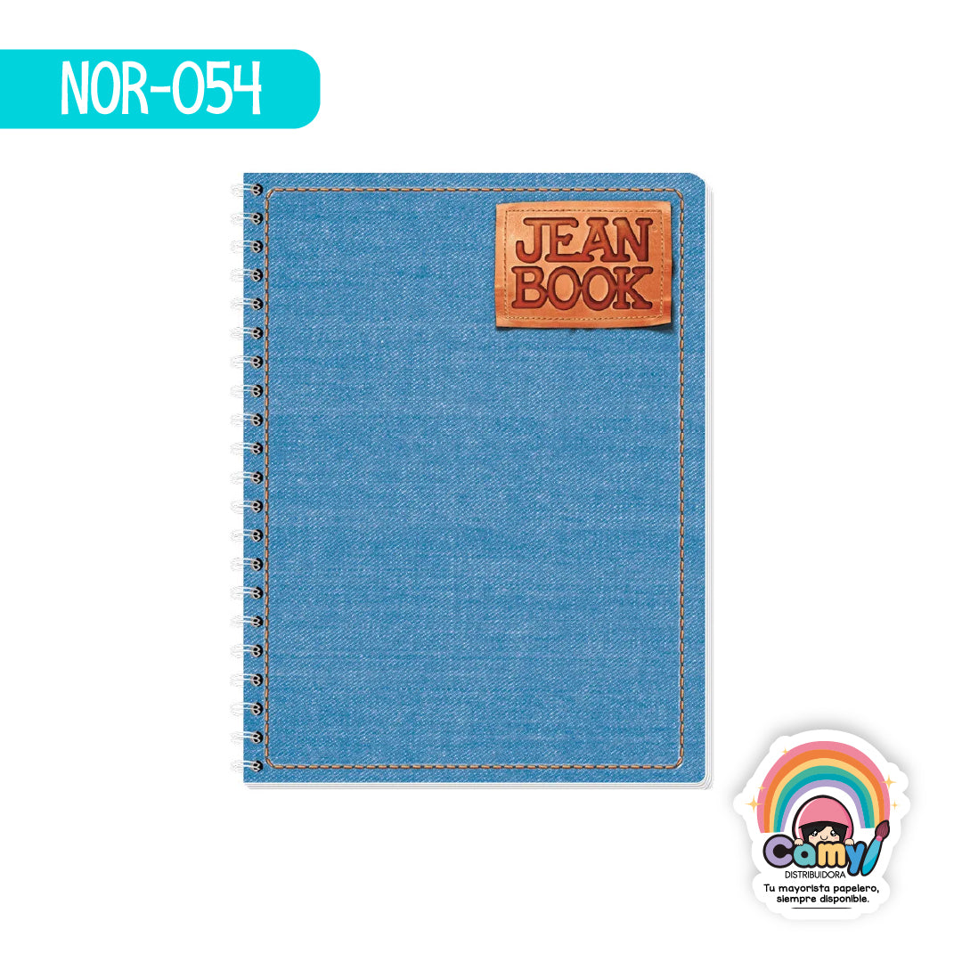 NOR-054 CUAD DO PROF JEAN BOOK BL 100H