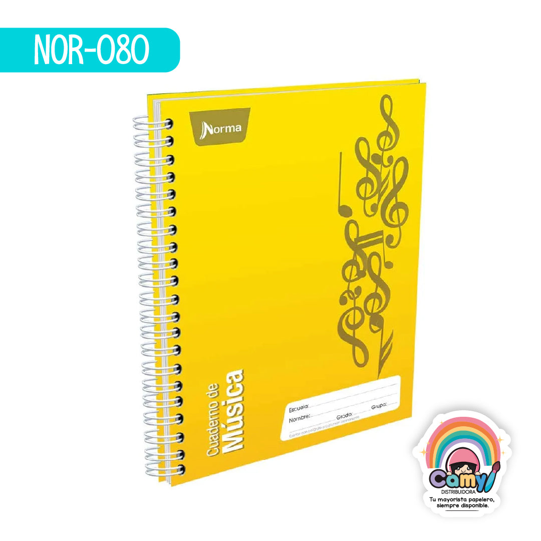 NOR-080 CUAD DO AMER TEMATICO MUSICA 80H NORMA