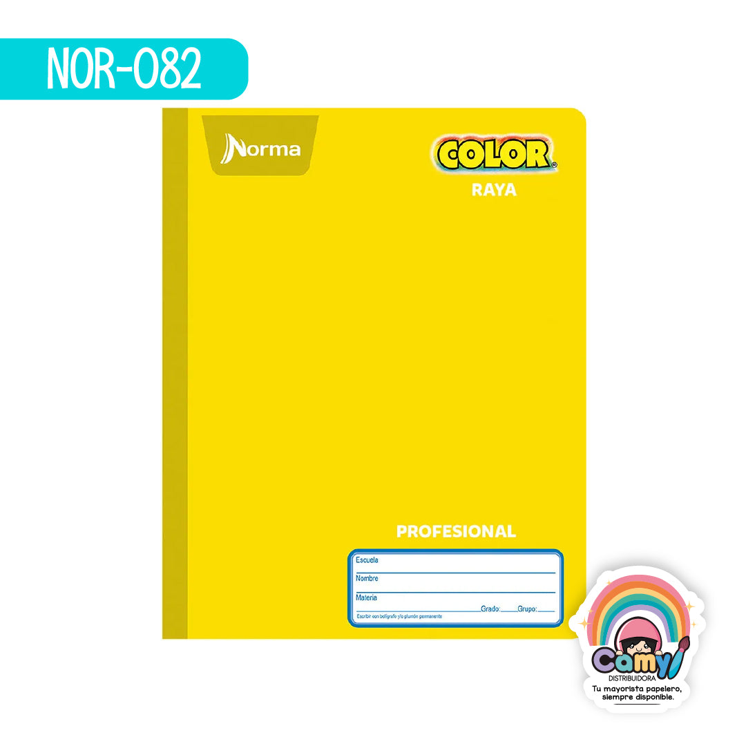 NOR-082 CUAD COS PROF NORMA COLOR 360 RY 100H