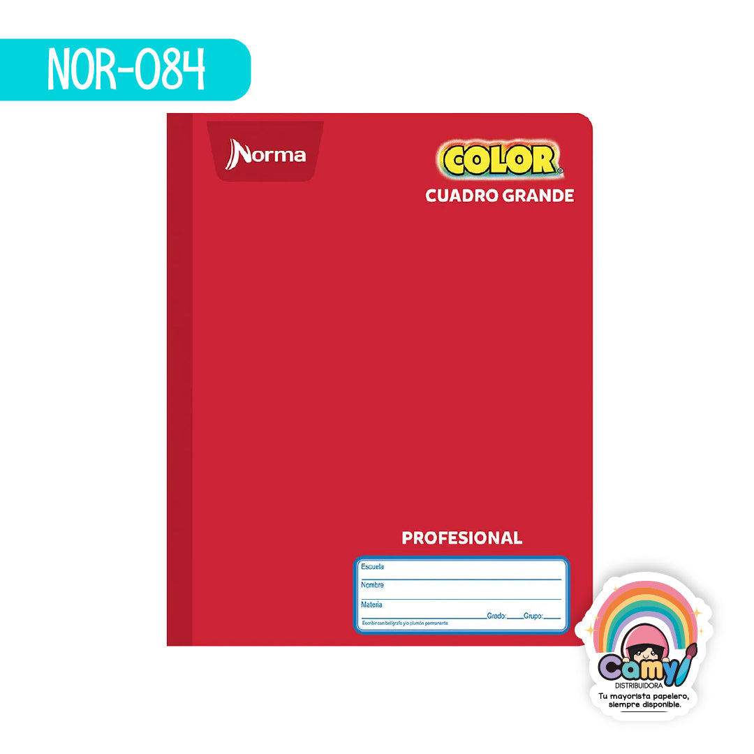 NOR-084 CUAD COS PROF NORMA COLOR 360 C7 100H